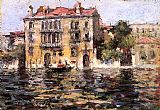 William Merritt Chase After the Rain painting